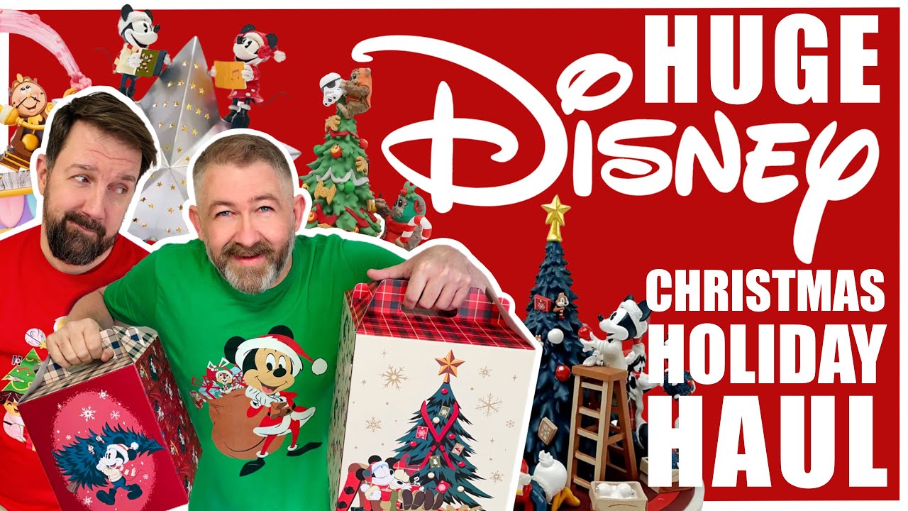 Disney Christmas Holiday Ornaments Haul & Collection - 25+ sketchbook & Disney decorations 2021