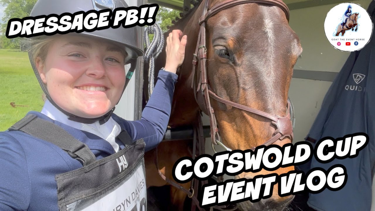 GREAT TEW EVENT VLOG | DRESSAGE PB | GOAT THE EVENT HORSE