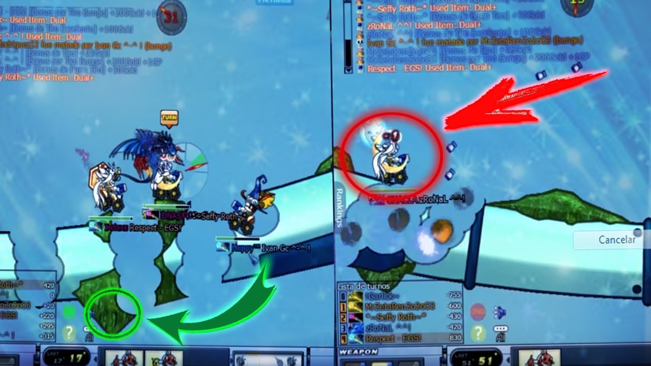 Gepeando en evento 200% server 6 - dragonbound