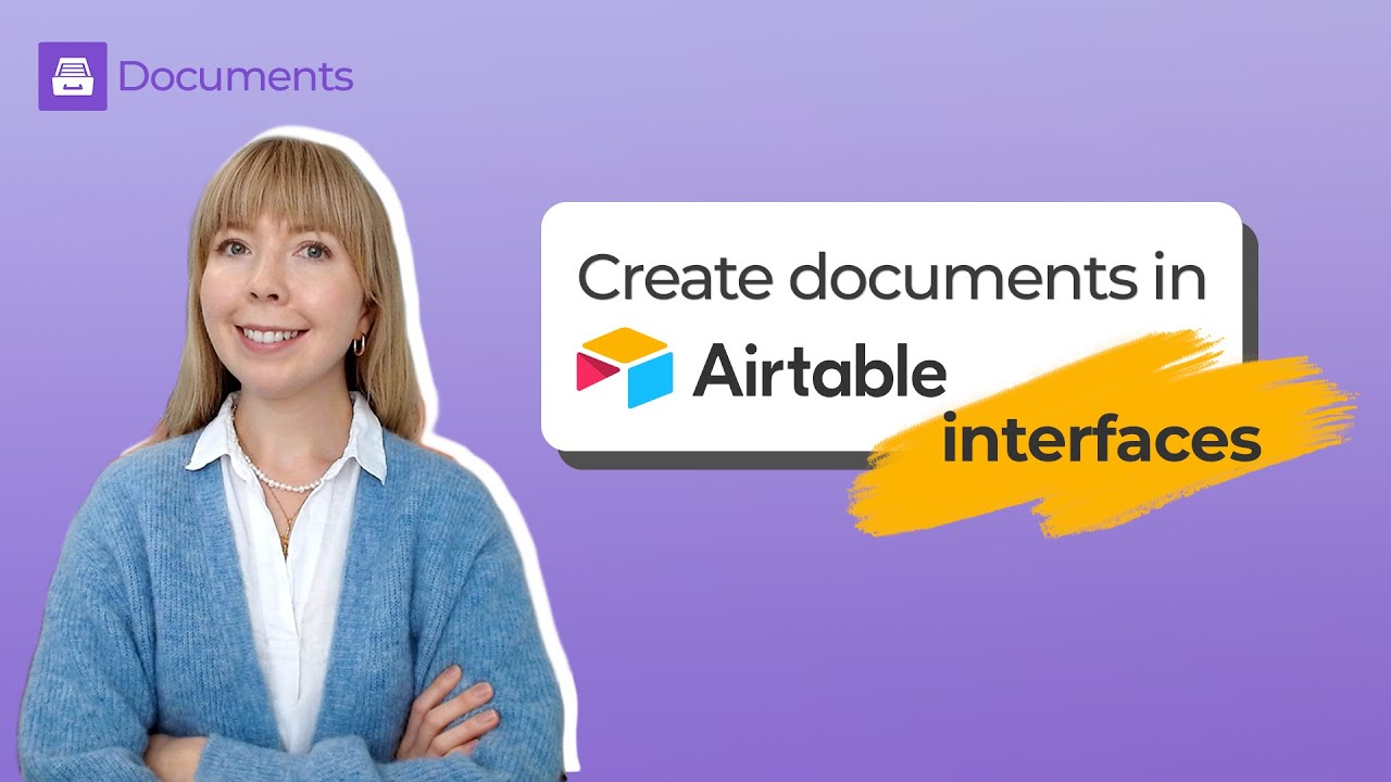 Airtable Documents Automation: create Documents from Airtable interface [classic templating syntax]