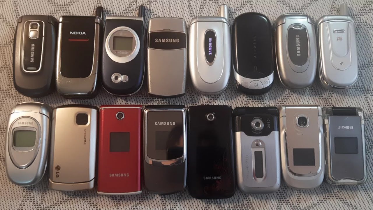 Samsung and other flip phones incoming calls + 2 new phones in my collection