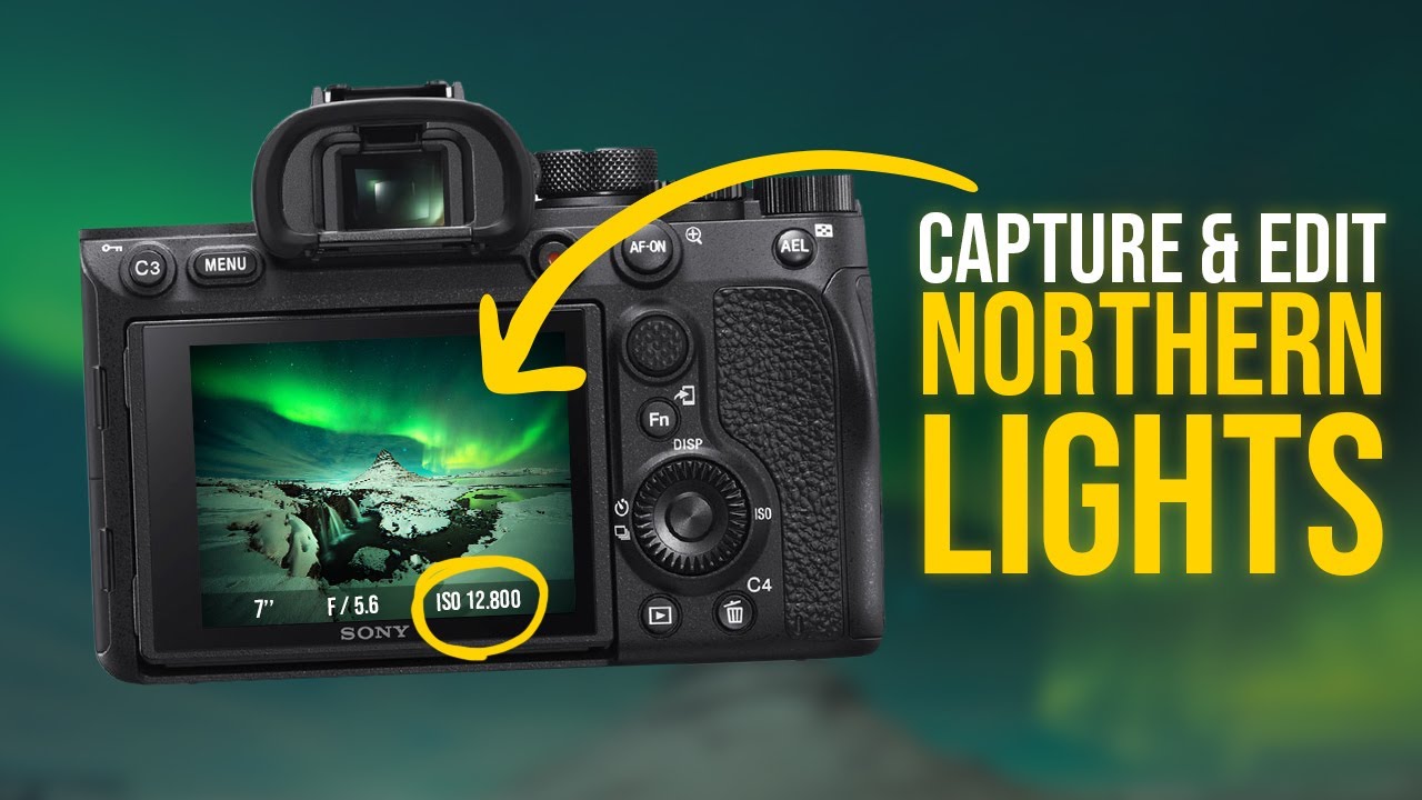 How to Photograph the NORTHERN LIGHTS like a PRO (and Edit the Photos)!