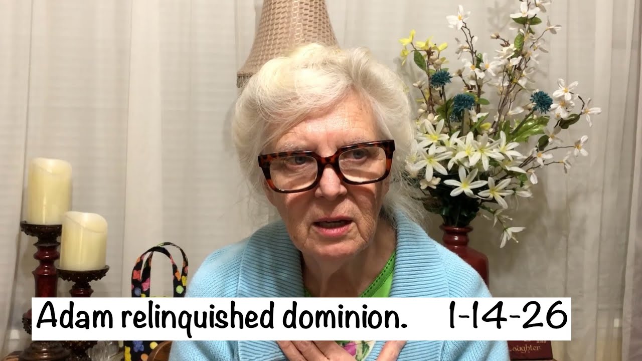 Adam relinquished dominion. 1-14-26 #lawisspiritual #Iamcarnal #sindwellethinme #delightinthaw 