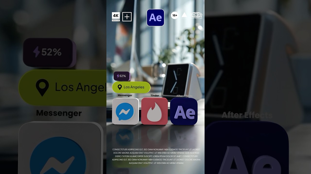 Сделайте анимированную графику сверхреалистичной в After Effects