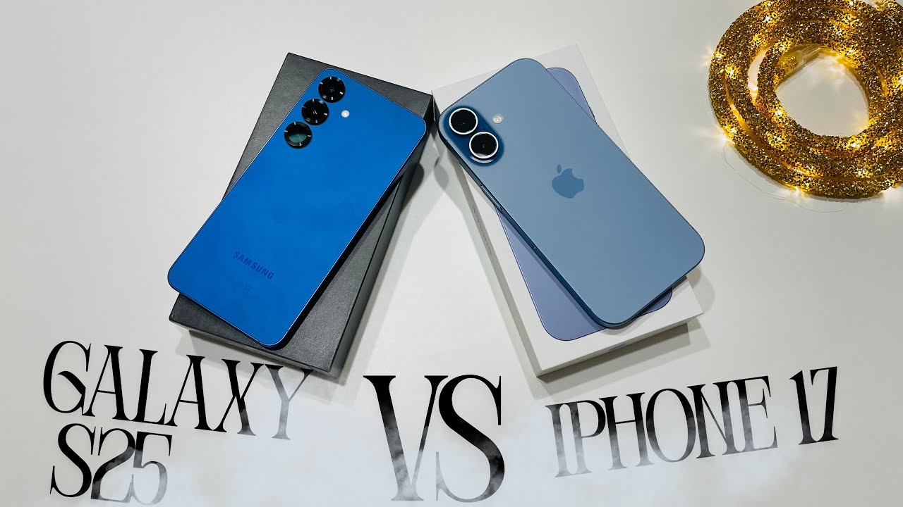 iPhone 17 vs Galaxy S25 - Két világ, egy döntés!