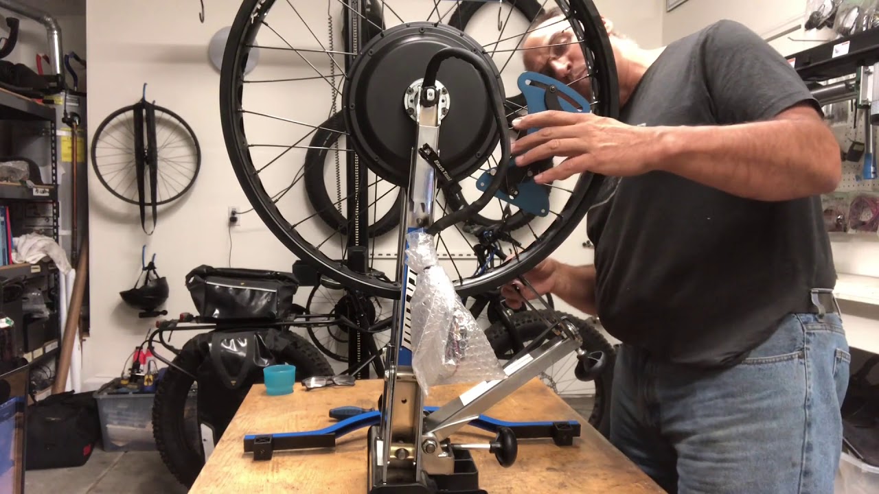 Bicycle Wheel Building Part 3 Preliminary Wheel Dishing