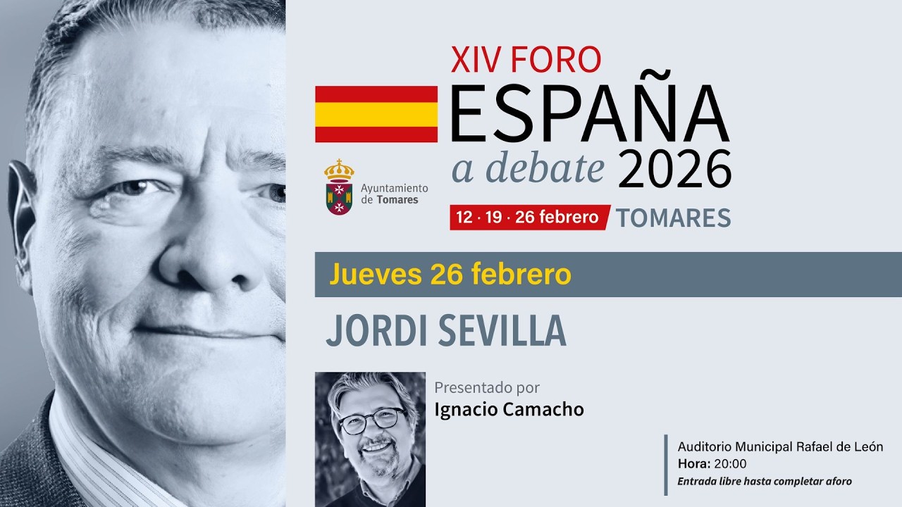 España a debate - Tomares | Jueves 26 de febrero, Jordi Sevilla