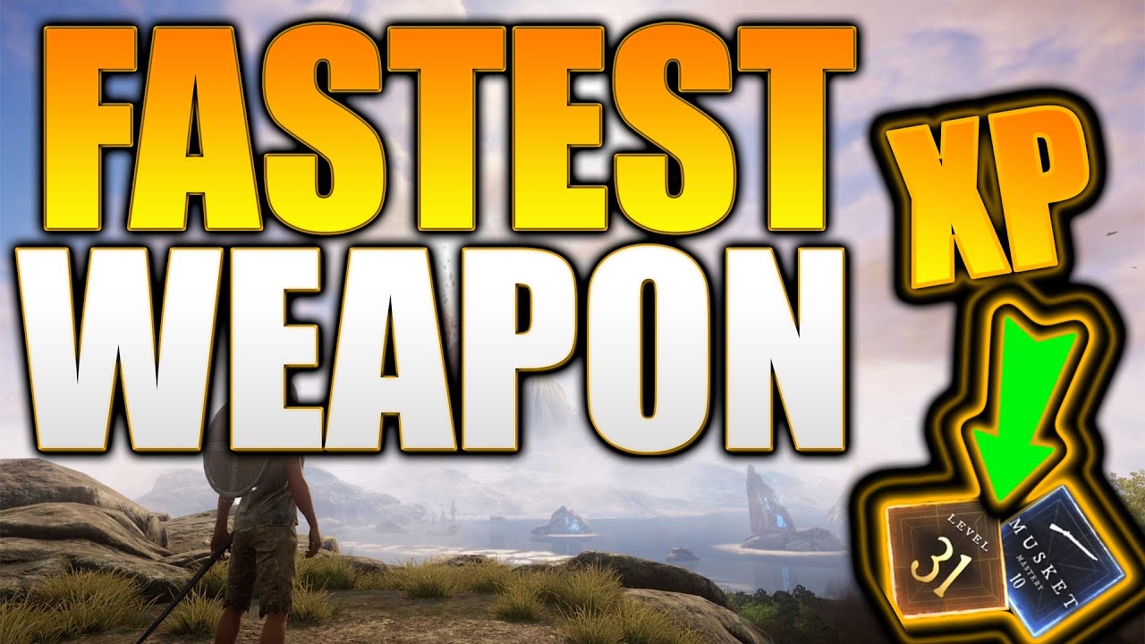 New World MMO Fastest Weapon XP GUIDE & GAMEPLAY with HUGE DROP! - New World Fastest Weapon Mastery!