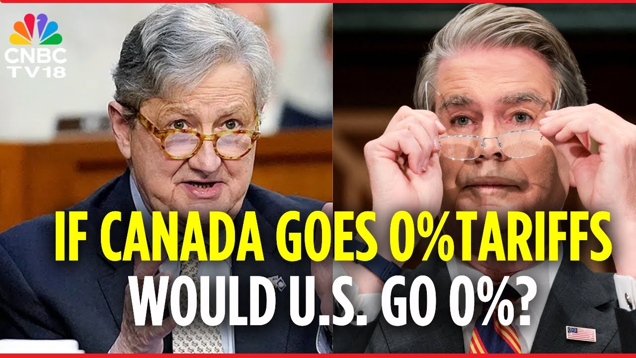Sen. John Kennedy Goes After Treasury Scott Bessent on Canada Tariffs at Senate Hearing | N18G