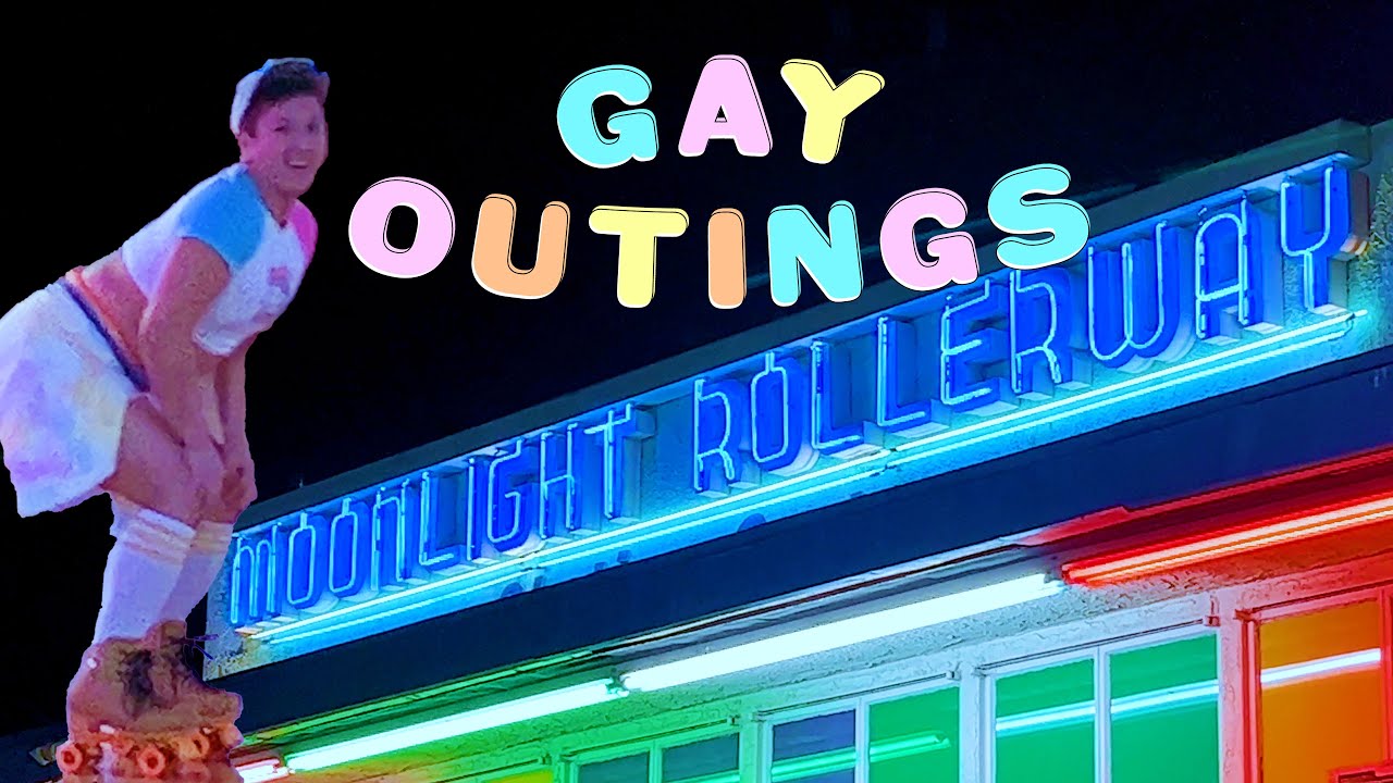Lgbtq+ Roller Skating Party At Moonlight Railway Los Angeles || GAY OUTING