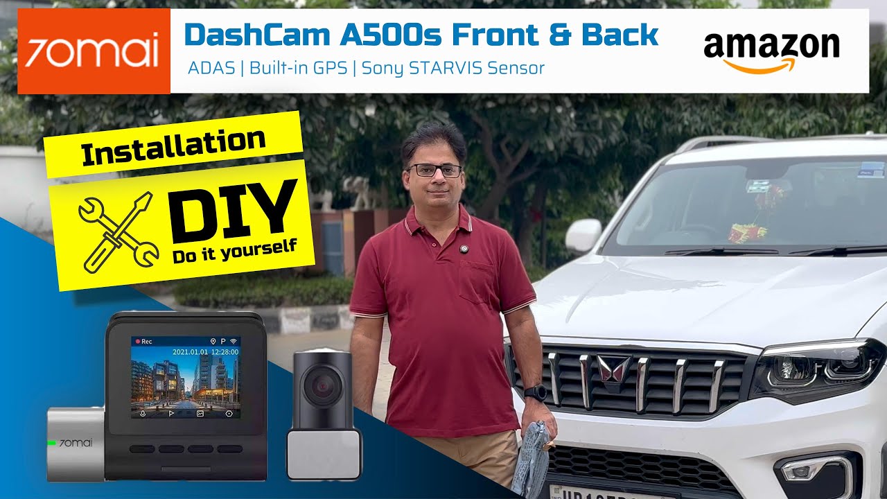70mai Dashcam Installation | Scorpio N | DIY Guide | India's First Detailed Step-by-Step Video