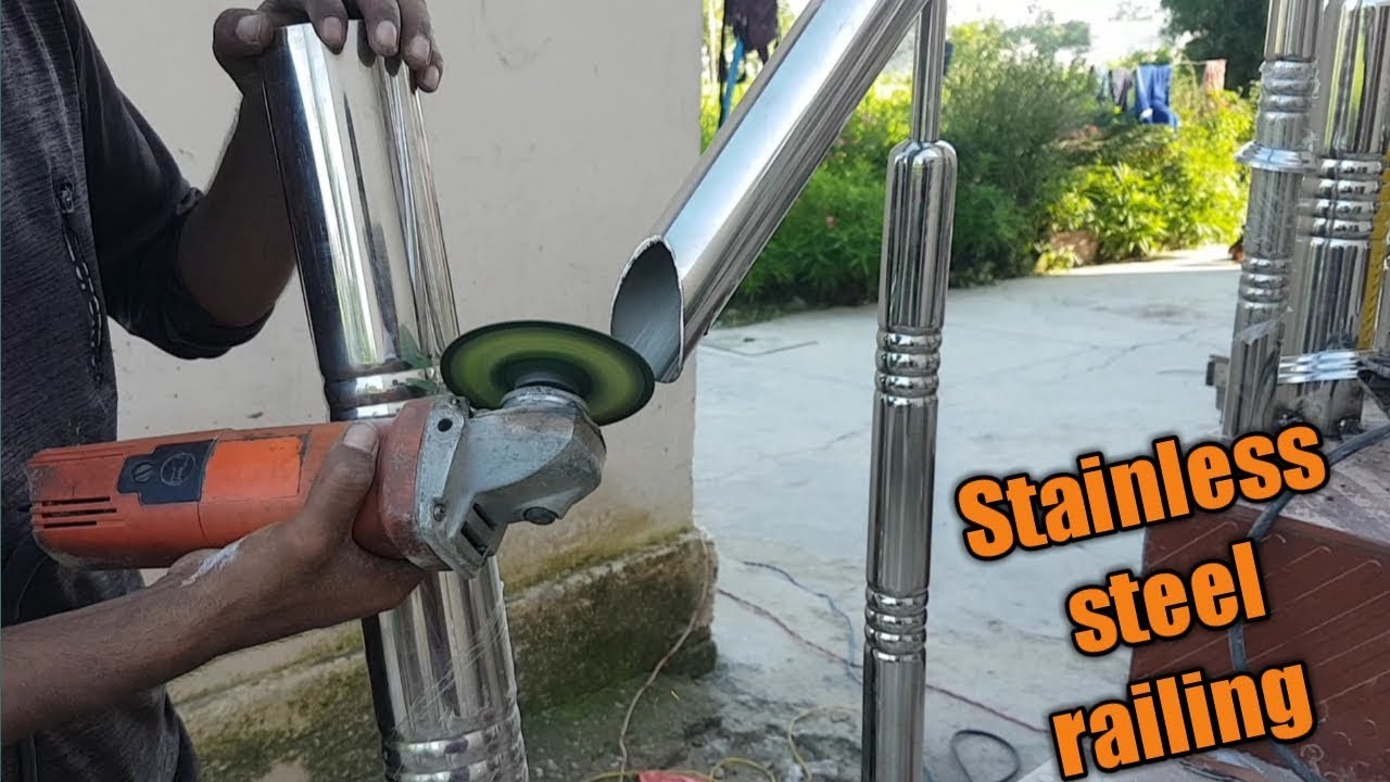 Steel railing design for balcony (Stainless steel railing)