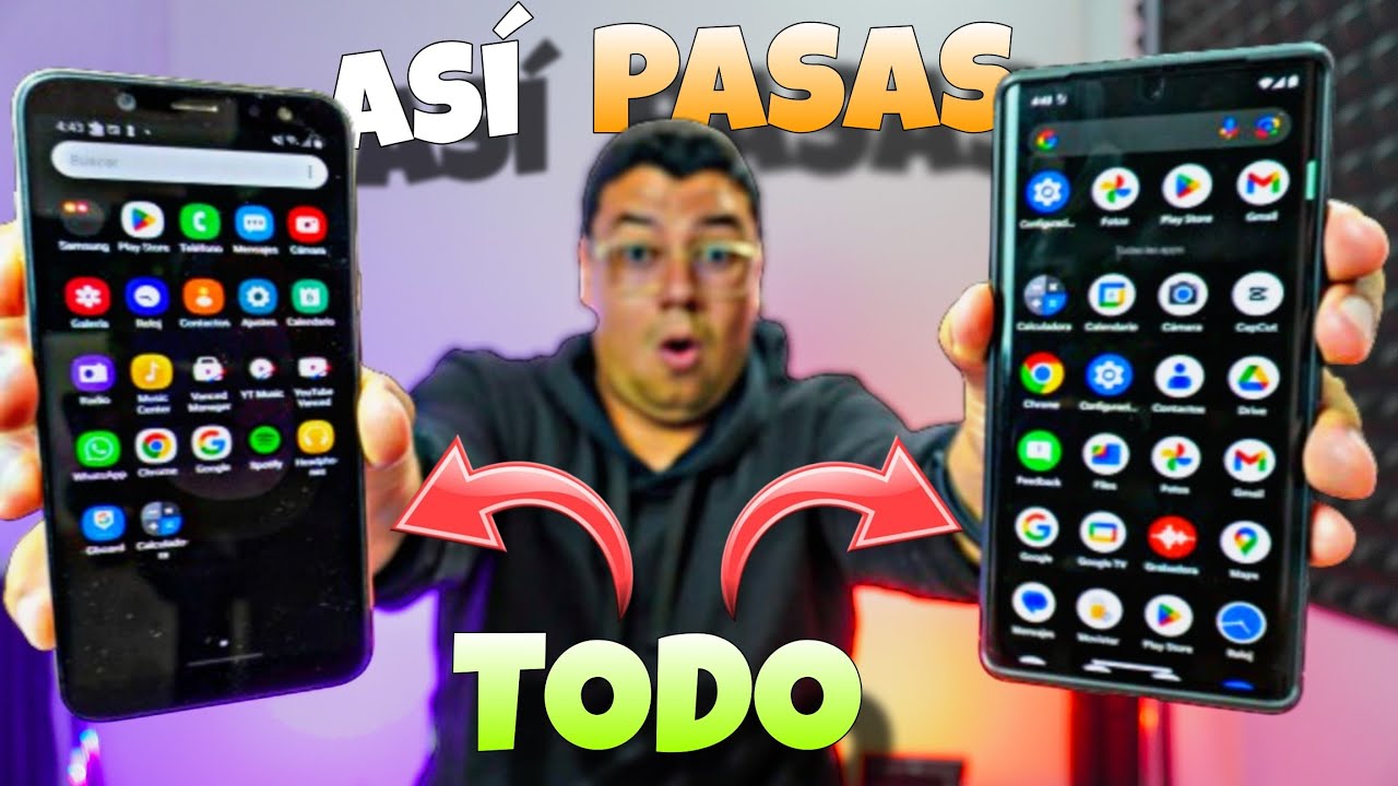 🚨 Como TRANSFERIR tus DATOS cuando CAMBIAS DE CELULAR 🤯 [Paso a Paso] #facil
