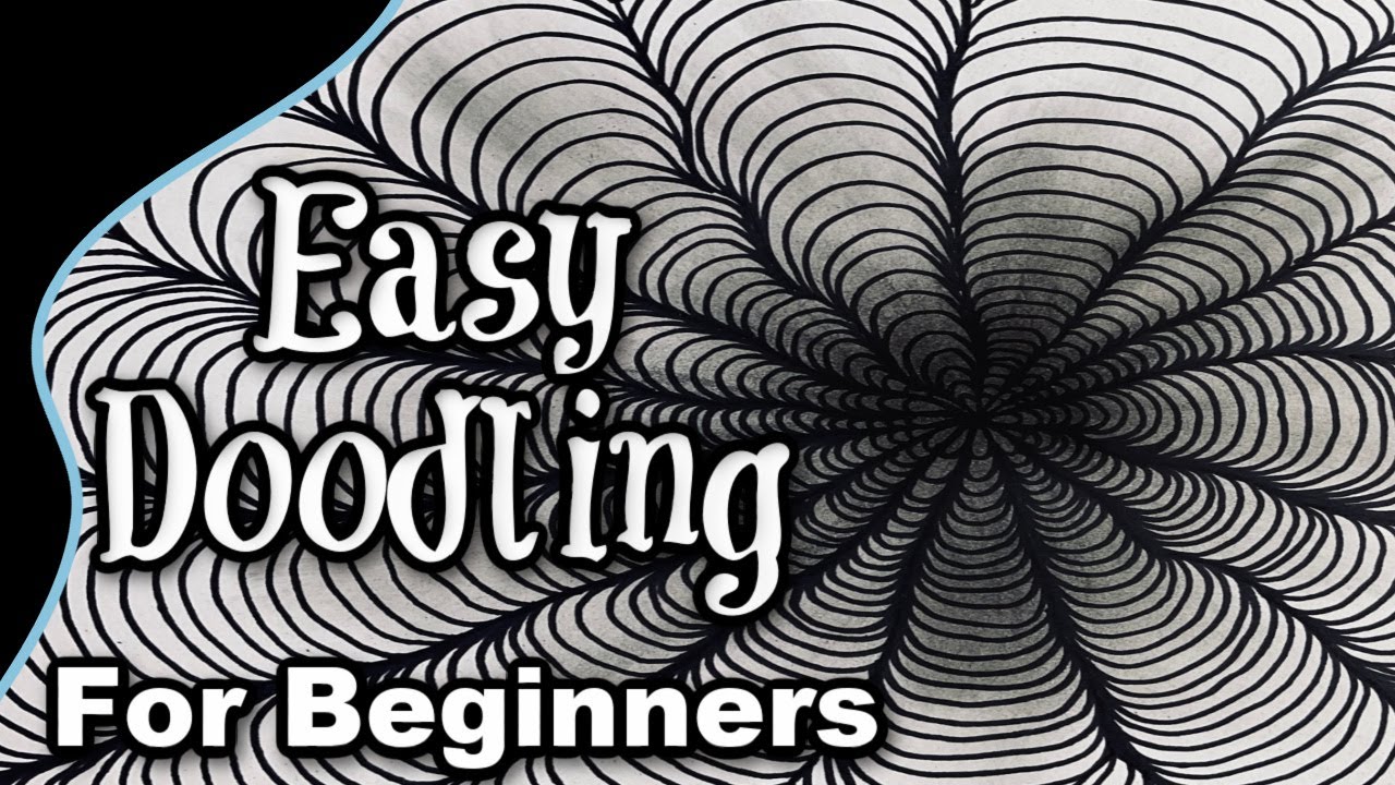 Easy Doodling for beginners - doodle art tutorial