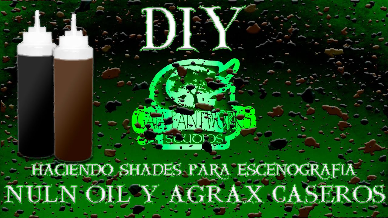 👨‍🔧DIY SHADES CASEROS NULN OIL / AGRAX EARTHSHADE