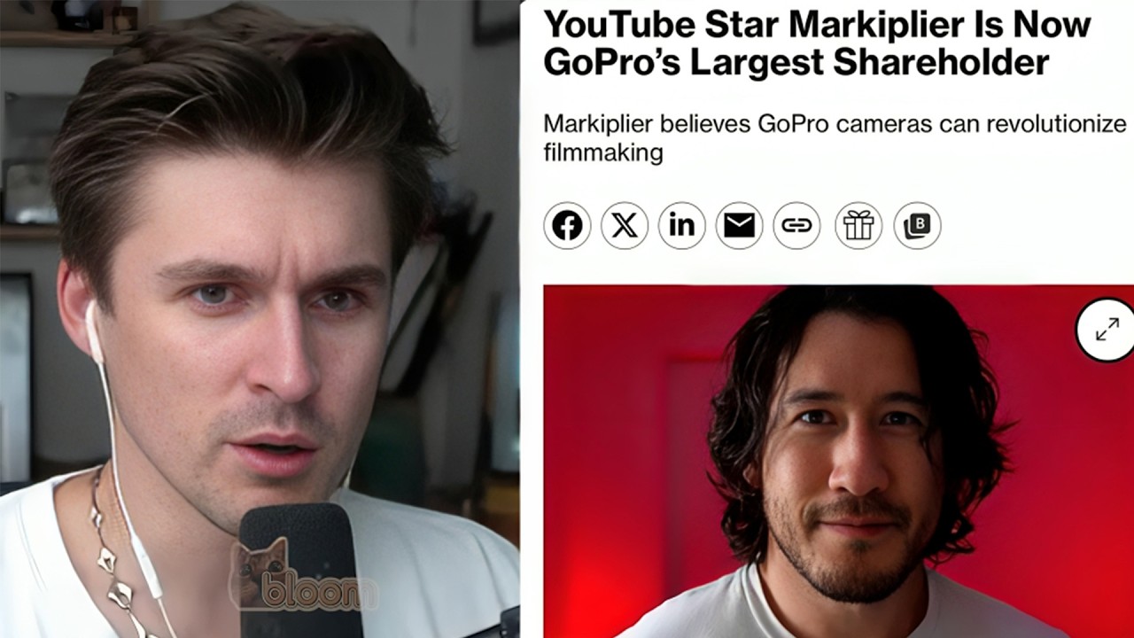Ludwig on Markiplier BACKLASH Making $15M From GoPro Investment