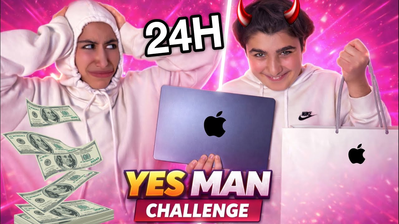 JE DIS OUI À TOUT pendant 24H à mon frère (YES MAN CHALLENGE)