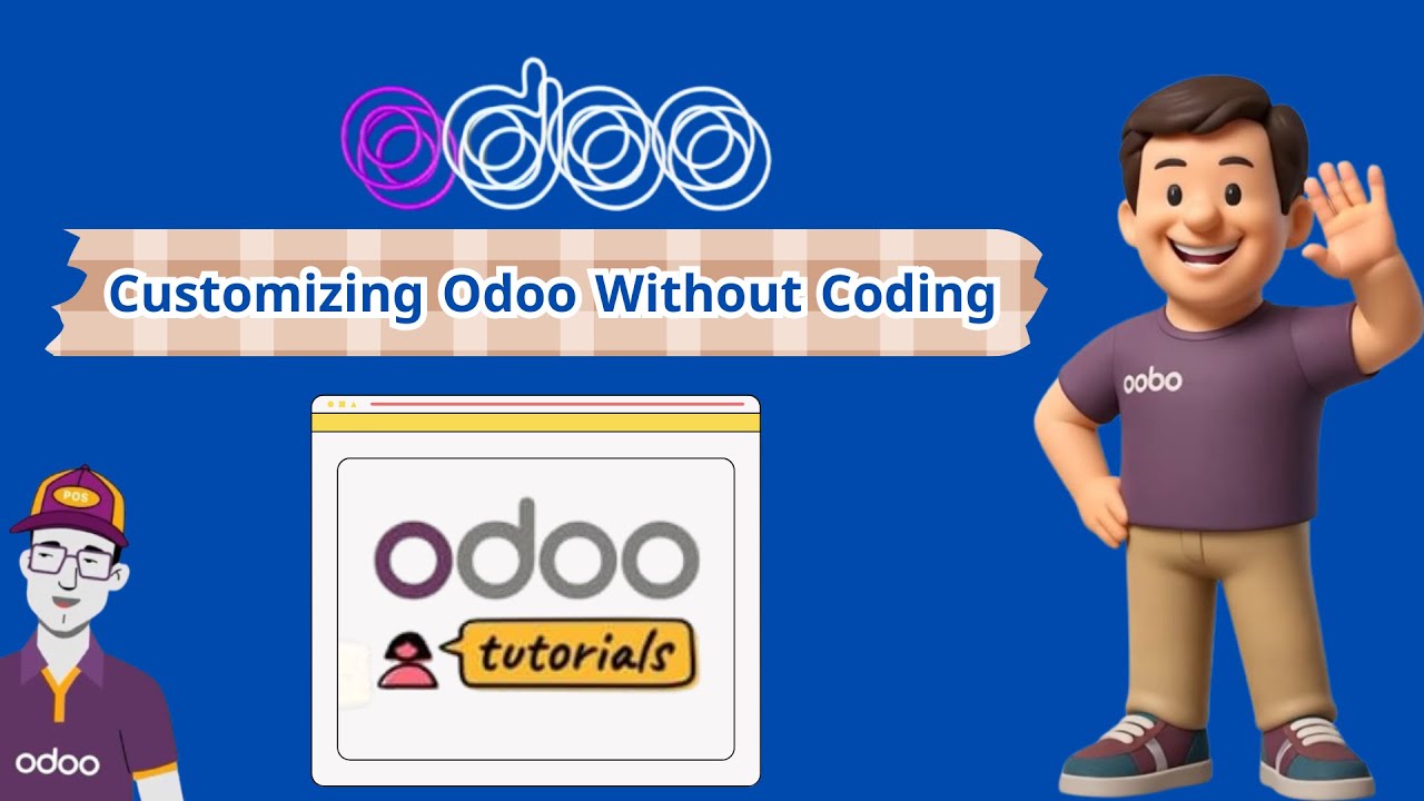 تخصيص Odoo بدون برمجة | Customizing Odoo Without Coding