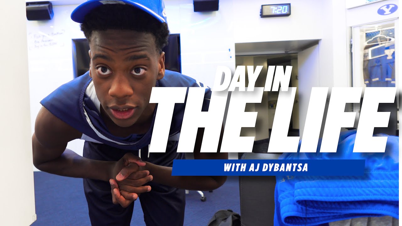 DAY IN THE LIFE WITH AJ DYBANTSA | McDonalds Side-Quest? | BYU Men's Basketball