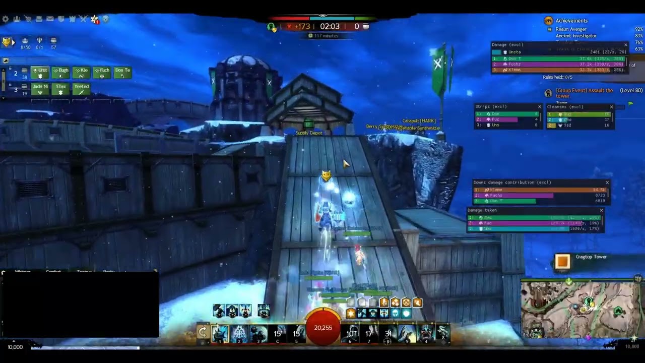 GW2 WVW SOAR Thurs short run