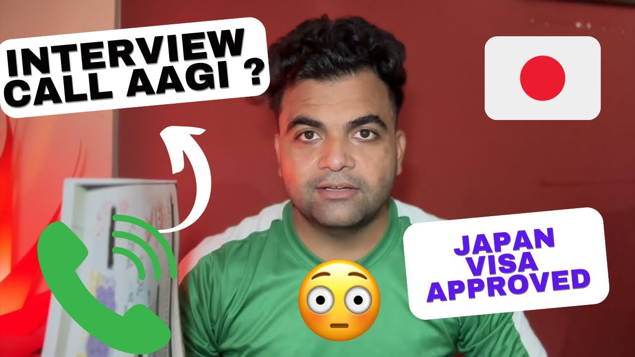 Japan 🇯🇵 visa ke liye Embassy se interview call aagi | Visa to Mila Lakin?