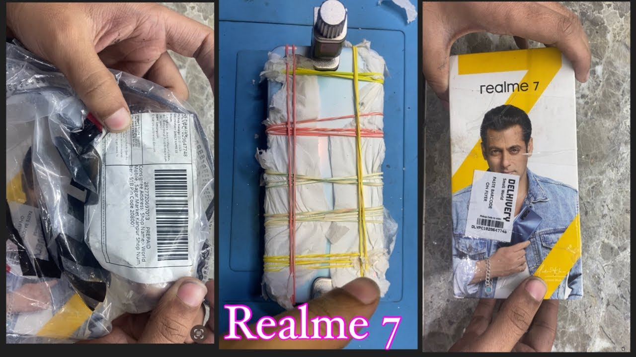 Realme 7 Body Finger Replacement #realme7 #repairingshop #phonerepair #worldmobilerepairingcenter