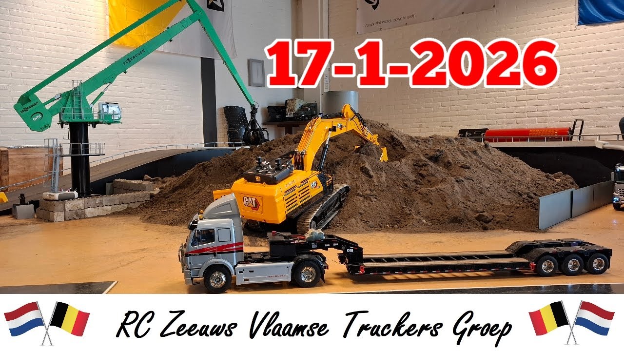 17-1-2025 De eerste rijdag van 2026 bij RC Zeeuws Vlaamse truckers groep 