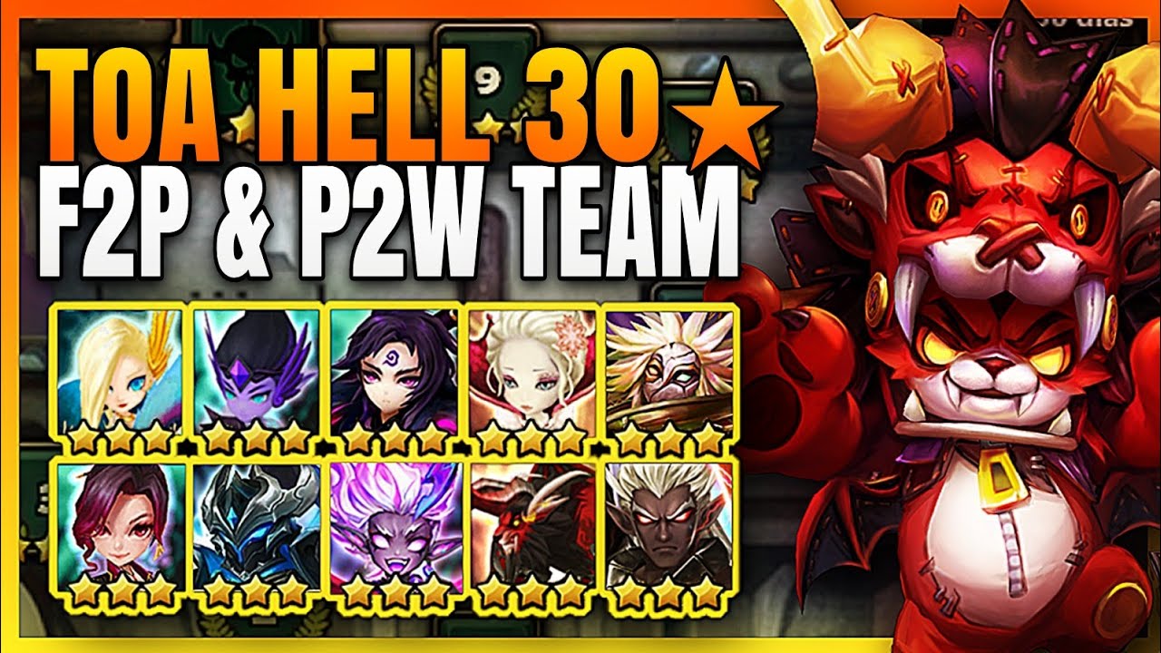 ToA HELL 30★ | Maio ~ Junho | Summoners War