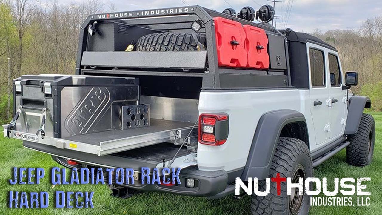 Nuthouse Industries - Gladiator Hard Deck Rack with Expedition Slide