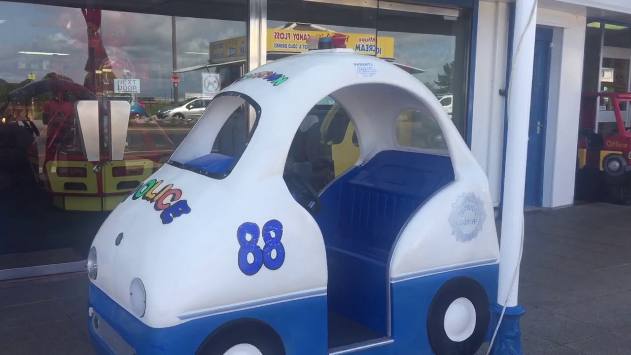 RG Mitchell Toytown Police Car Kiddie Ride