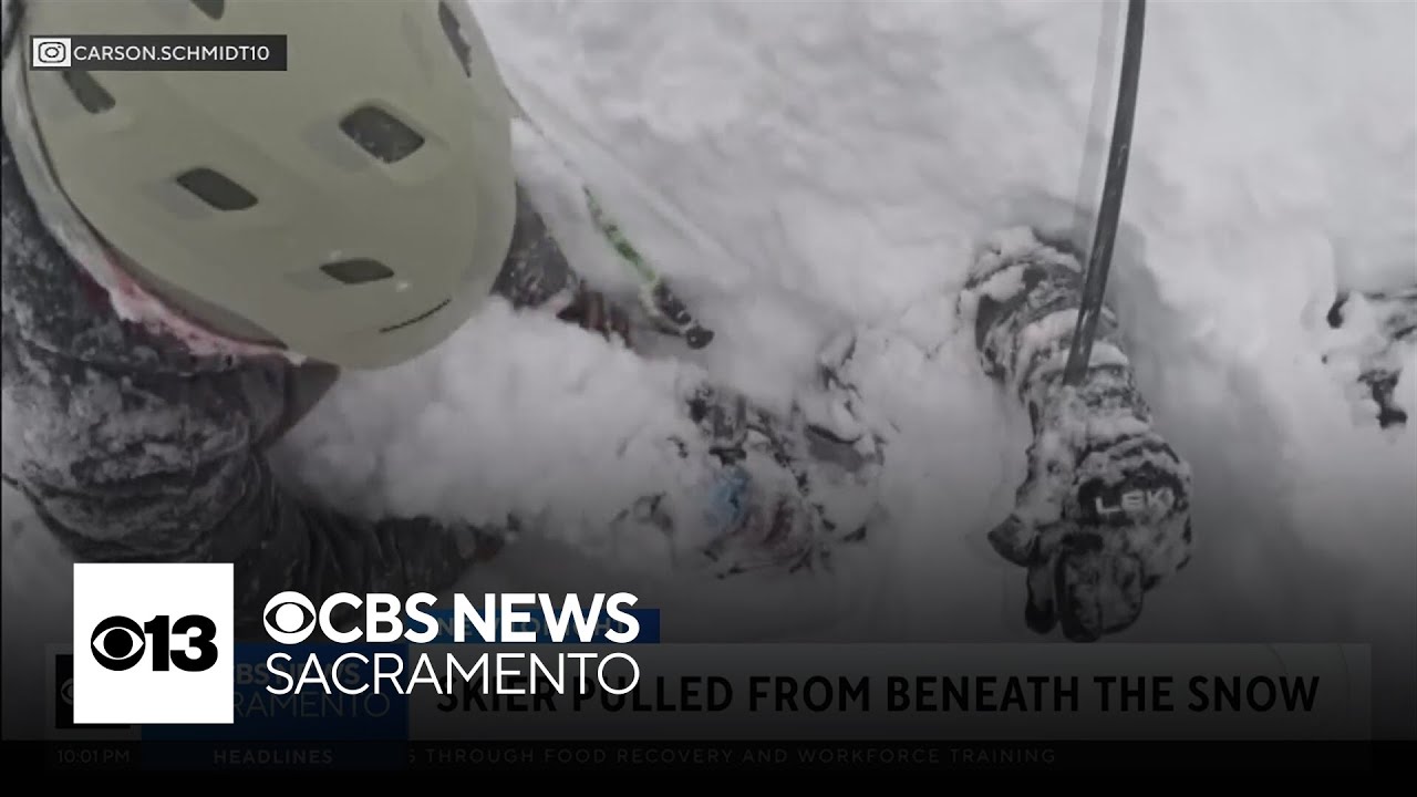Man buried under snow rescued by skiers at Palisades Tahoe