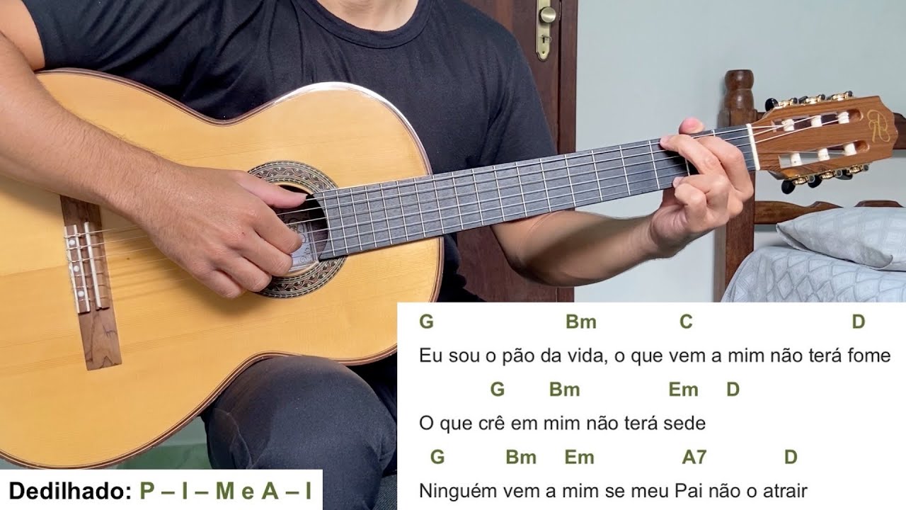 EU SOU O PÃO DA VIDA (canto de comunhão) | como tocar no violão [letra e cifra]