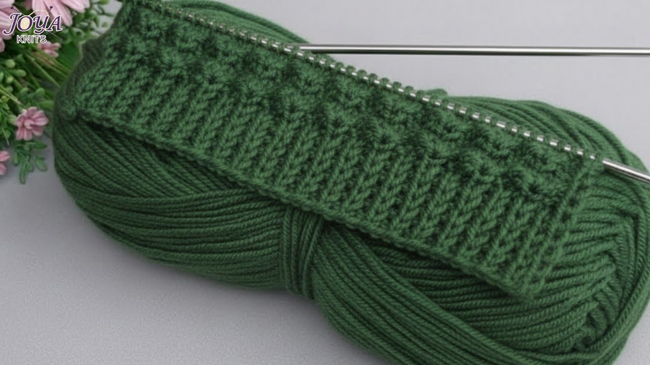 सिर्फ दो फंदों की स्वेटर डिजाइन #easy knitting patterns #knittingdesign #knittingpatterns #knitting