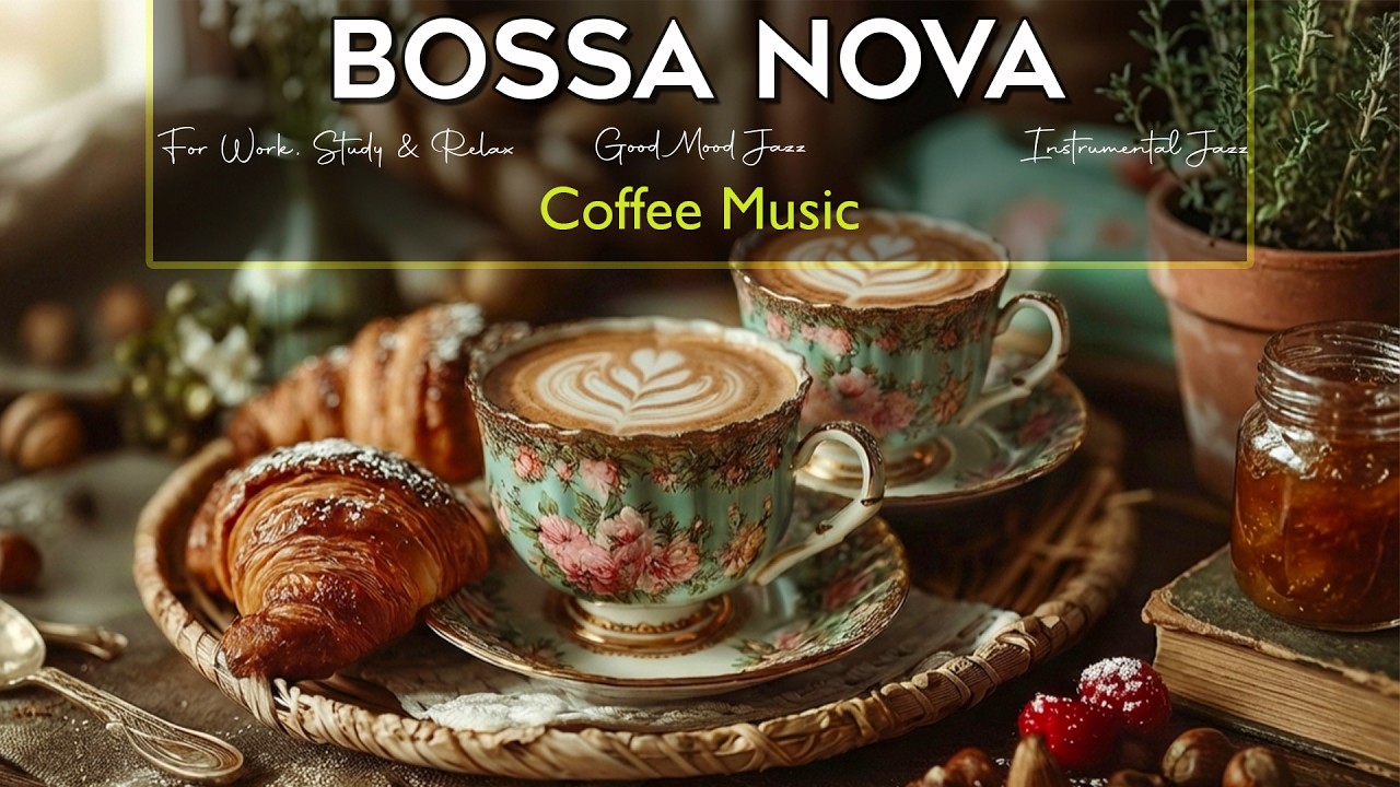 Happy March Jazz ☕ Good Mood Coffee Jazz Music & Bossa Nova Instrumental for Work, Study & Relax