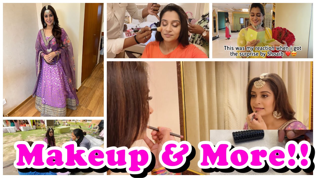 Complete Professional Makeup Explained On Demand|Function look| My Reaction On the Surprise ❤️