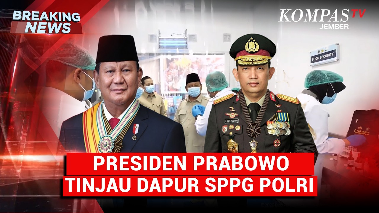 BREAKING NEWS - Presiden Prabowo Resmikan SPPG Polri Dan Gudang Ketahanan Pangan