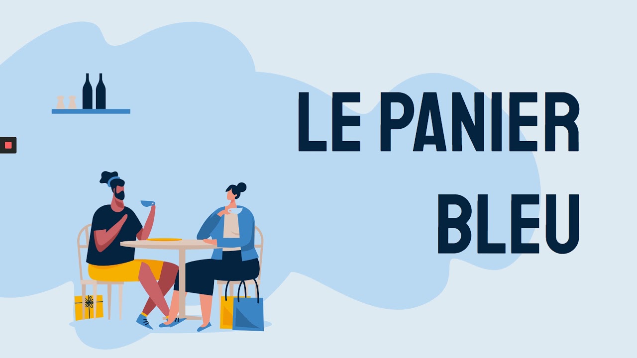 Le panier bleu  1