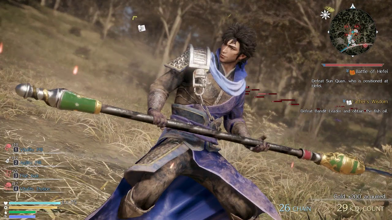 Dynasty Warriors 9 - Li Dian's Ending - Chaos Difficulty - Chapter 8: Battle of Hefei