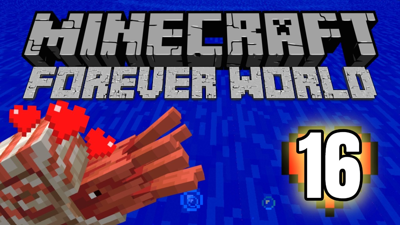 Minecraft Forever World ep: 16 (Canal To The Village)