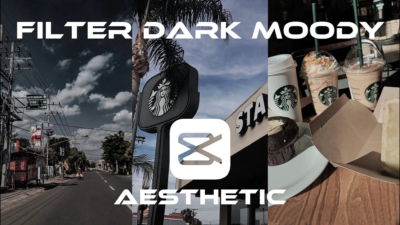 Filter Aesthetic Dark Moody on CapCut Tutorial