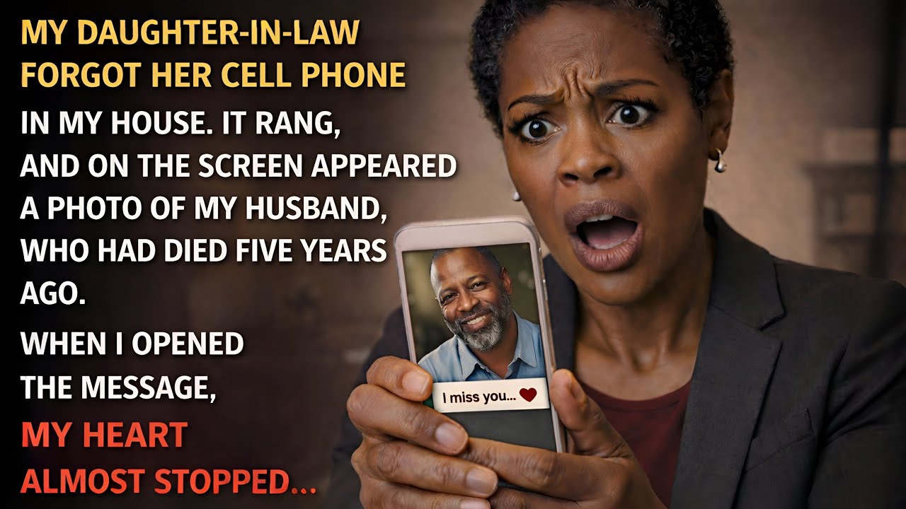 MY DIL’S CELL PHONE RANG, AND ON THE SCREEN SHOWED A PHOTO OF MY HUSBAND, WHO HAD PASSED YEARS AGO..