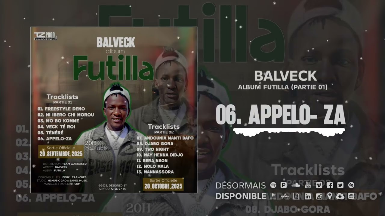 BALVECK 06. APPELO-ZA (ALBUM FUTILLA) PARTIE 01_ OFFICIEL 2025