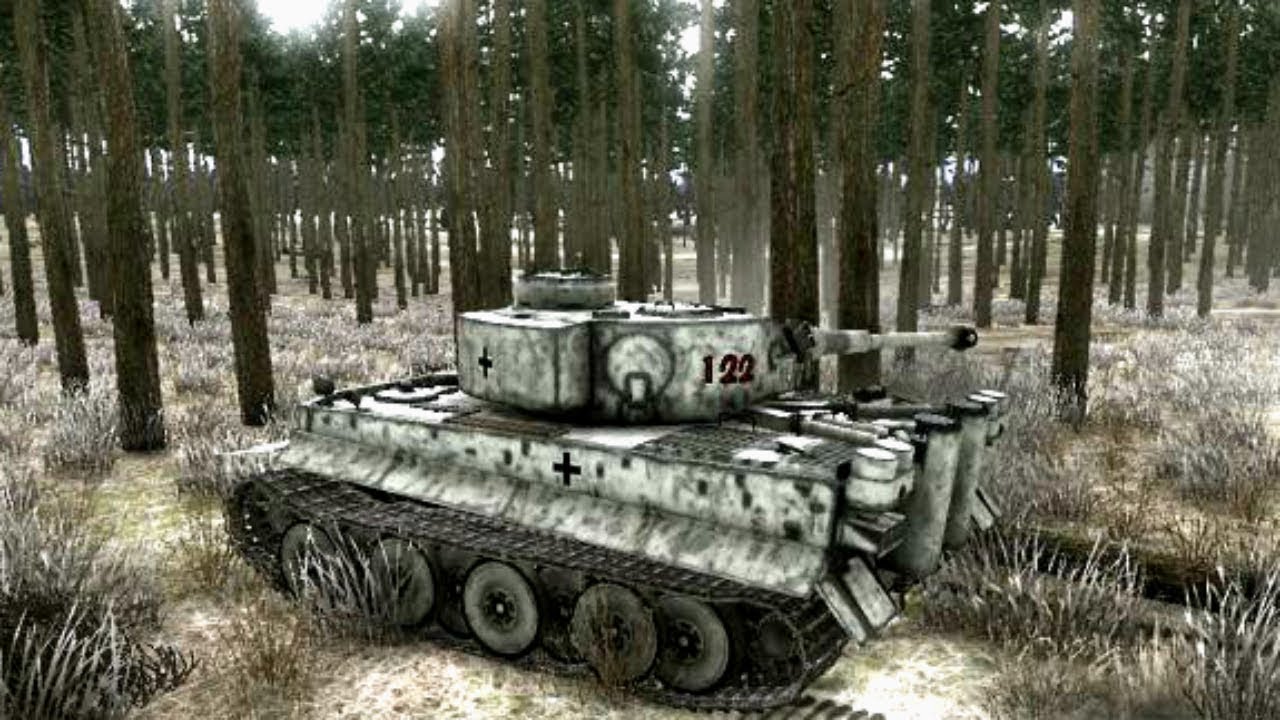Немецкие Тигры в Непростом Бою ! Танки в Игре Achtung Panzer Операция Звезда