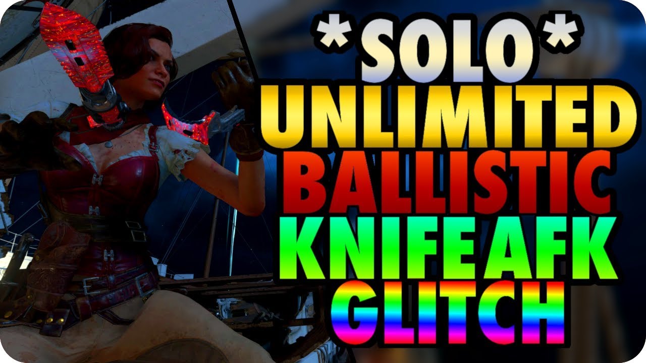 BO4 Zombie Glitches: *PATCHED* Solo Unlimited Ballistic Knife Insane AFK Round Skip Glitch