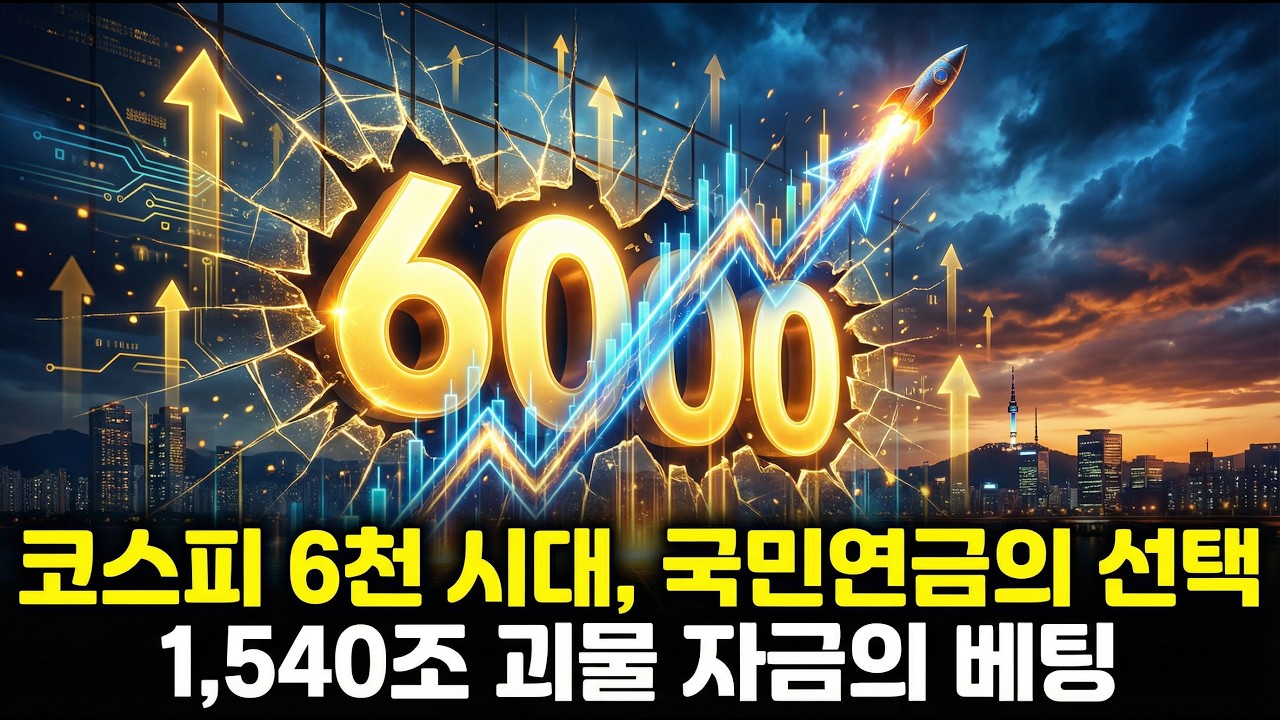 코스피 6천 재탈환, 국민연금은 뭘 담았을까?