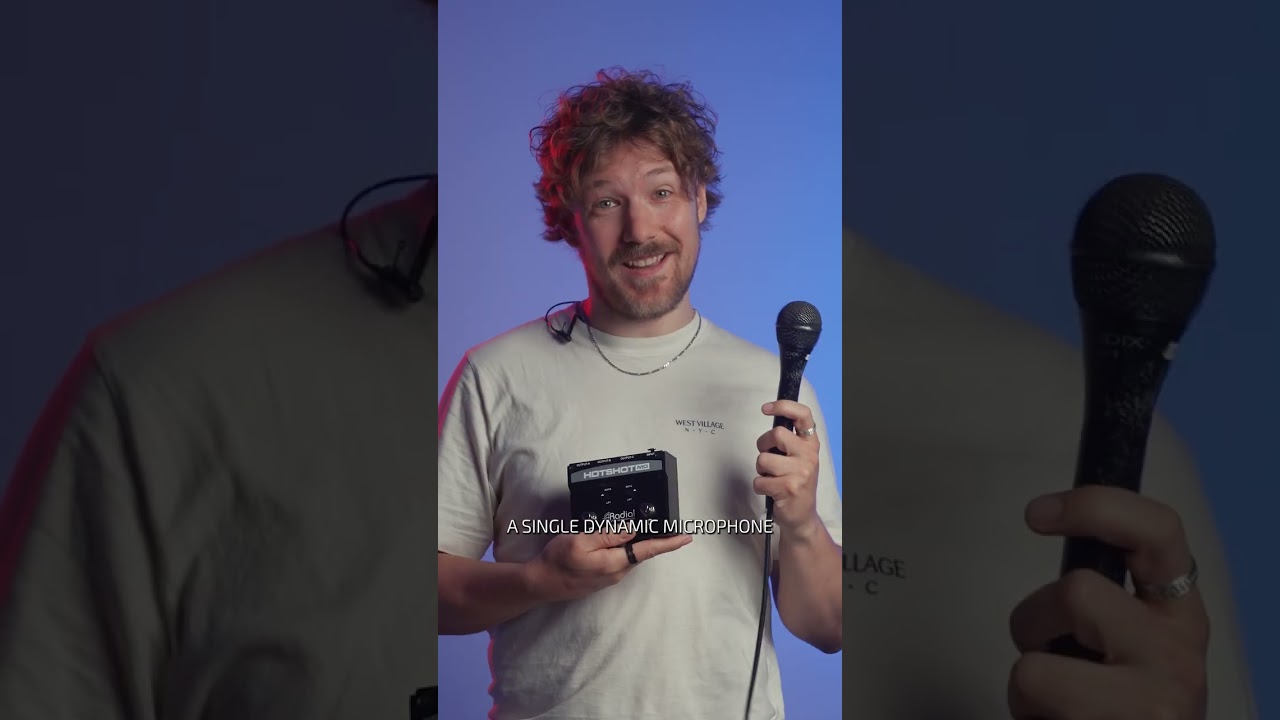 Introducing Radial Engineering's Hotshot MD!🎤