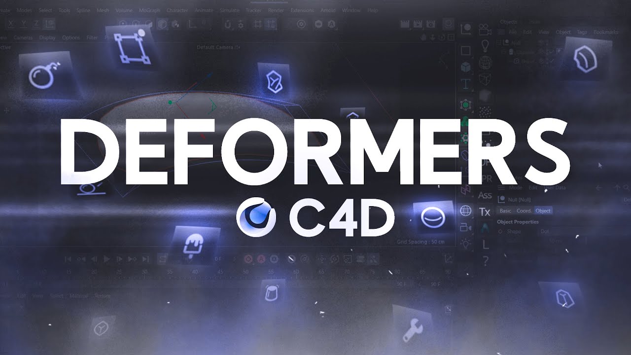 Все Деформеры в Cinema 4D. Часть 1