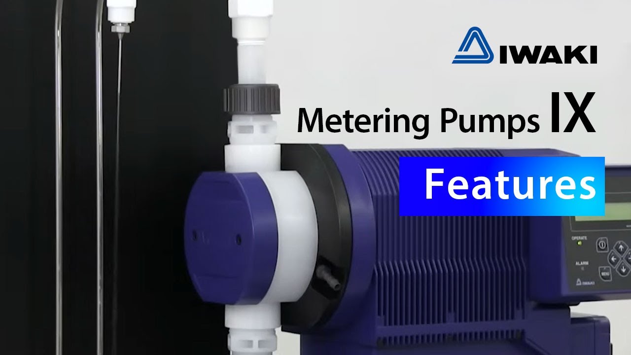 IWAKI Metering pumps IX demonstration