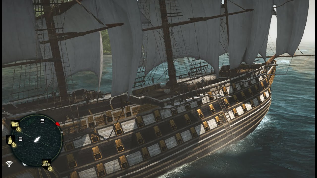 Assassin's Creed IV  Black Flag legendary ship The Royal Sovereign mod