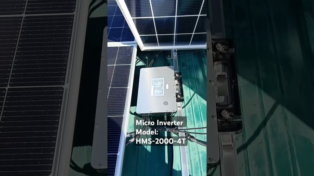 Micro Inverter HMS-2000-T4 #hoymiles #Solarboy#Installer#ligthupsolar